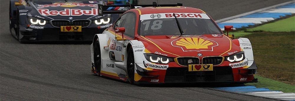 Augusto Farfus comemora título de construtores para a BMW na final do DTM
