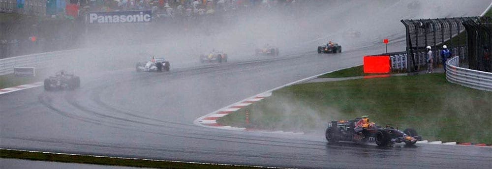 Chuva forte deve assolar todo o fim de semana do GP dos Estados Unidos