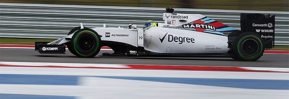 Felipe Massa fica satisfeito em largar na 7ª posição em Austin