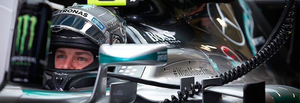 No México, Nico Rosberg conquista a sua quarta pole-position consecutiva