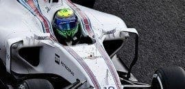Massa comemora o resultado da Williams e fala em pódio no Brasil