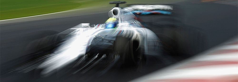 Felipe Massa animado para o GP do Brasil