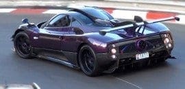 Lewis Hamilton teria batido seu Pagani Zonda em acidente em Mônaco