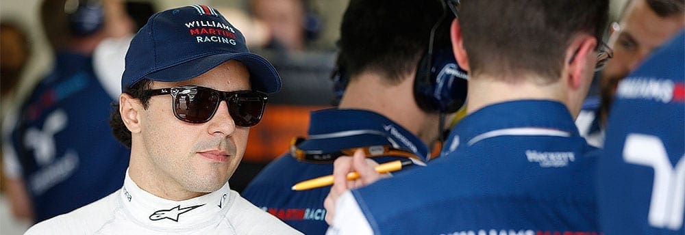 Felipe Massa de bem com a vida