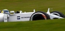 Felipe Massa frustrado com a sua posição de largada no Brasil