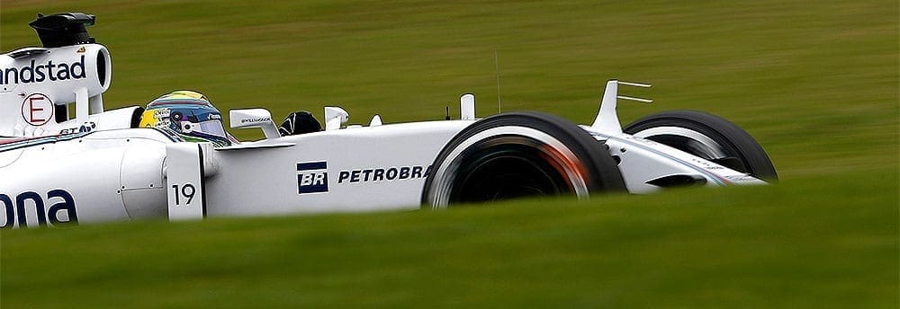 Felipe Massa frustrado com a sua posição de largada no Brasil