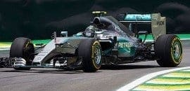 Em corrida sem muitas emoções, Rosberg vence a segunda prova consecutiva no Brasil