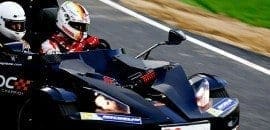 Sebastian Vettel vence pela primeira vez a Race of Champions