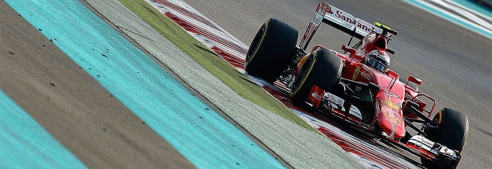 Raikkonen e Vettel comemoram resultado da última etapa do ano