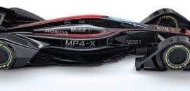 McLaren apresenta carro conceito MP4-X para a Fórmula 1 do futuro