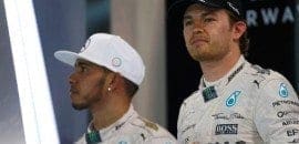 Wolff diz que rivalidade entre Hamilton e Rosberg era como um vulcão