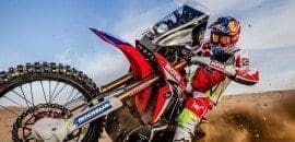 Dakar 2016 – 4ª etapa – Motos: Barreda recebe penalização e vitória fica com Gonçalves