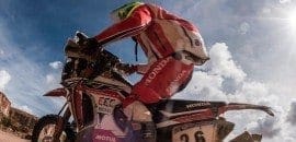 Único brasileiro das Motos no Dakar, Jean Azevedo abandona a competição