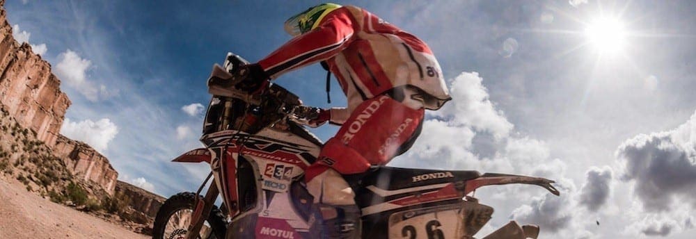 Único brasileiro das Motos no Dakar, Jean Azevedo abandona a competição