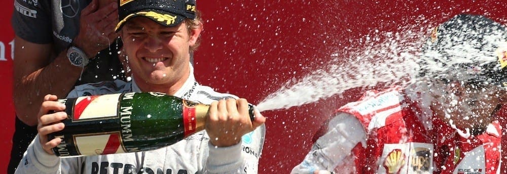 Fórmula 1 perde fornecedora de champanhe usado na cerimônia do pódio