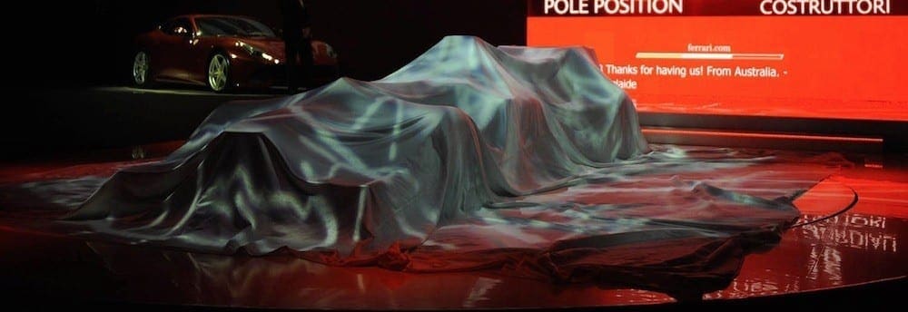 Ferrari lança concurso para fãs participarem do lançamento do seu novo carro