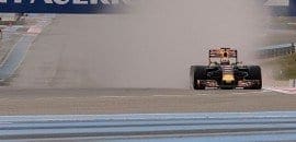 Depois de 285 voltas, Ricciardo lidera teste de pneus para chuva da Pirelli