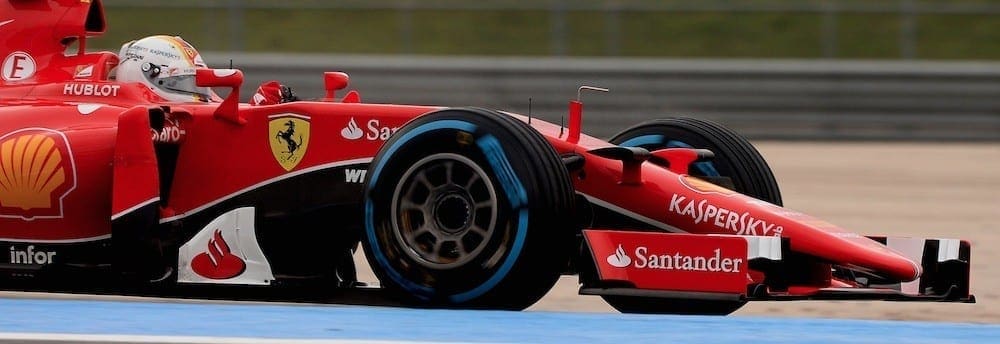 Sebastian Vettel lidera último dia de testes dos pneus de chuva