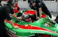 Adrian Fernandez de novo na frente em Indianápolis