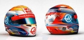 Romain Grosjean revela capacete para 2016