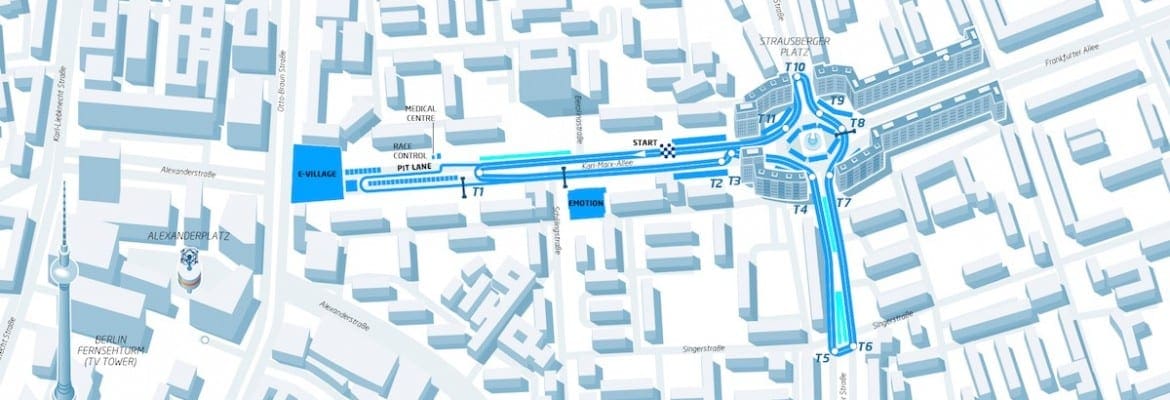 ePrix de Berlim será realizado no centro da cidade
