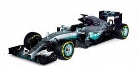 Mercedes apresenta o F1 W07 Hybrid para 2016