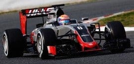 Haas terá nova asa dianteira para os testes desta terça