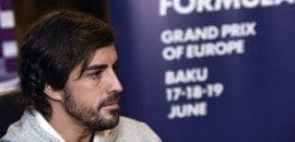 Fernando Alonso impressionado com o circuito de Baku