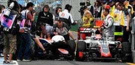 Haryanto é punido por incidente durante treino livre