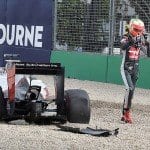 Alonso escapa de acidente impressionante com Gutierrez Esteban Gutierrez (Haas) - GP da Austrália
