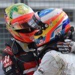 Alonso escapa de acidente impressionante com Gutierrez Fernando Alonso (McLaren) e Estaban Gutierrez (Haas) - GP da Austrália