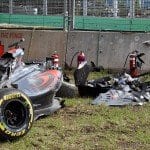 Alonso escapa de acidente impressionante com Gutierrez Fernando Alonso (McLaren) - GP da Austrália