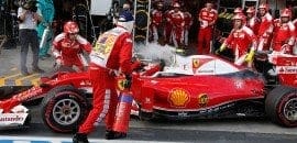 Perda de potência provocou abandono de Kimi Raikkonen