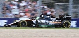 NEC renova parceria com a Force India para a temporada 2016