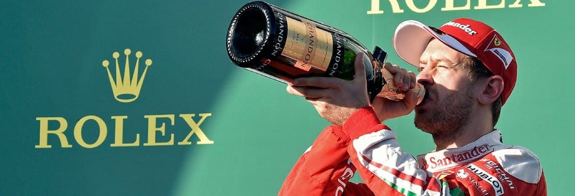 Vettel contente por ver a Ferrari perto da Mercedes