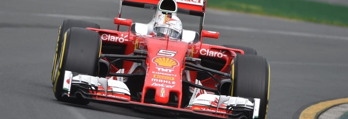 Vettel minimiza falta de ação em pista seca