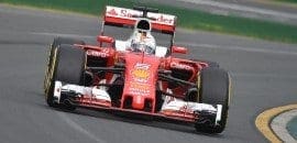 Vettel minimiza falta de ação em pista seca