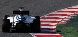 Williams teme aproximação de outras equipes nesta temporada