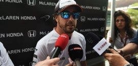Alonso disputará primeiro treino e depois fará novos exames