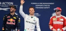 Nico Rosberg crava a pole-position do GP da China
