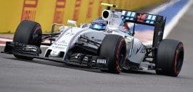 Segundo no grid, Bottas comemora posição de largada