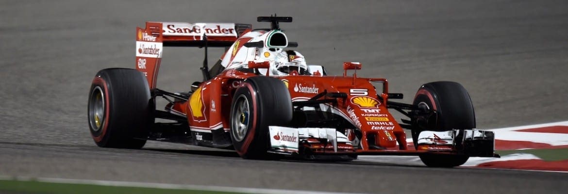 Vettel teve seu treino interrompido por uma porca solta