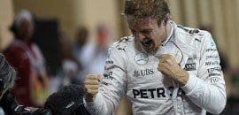 No Bahrain, Rosberg vence corrida com largada atribulada