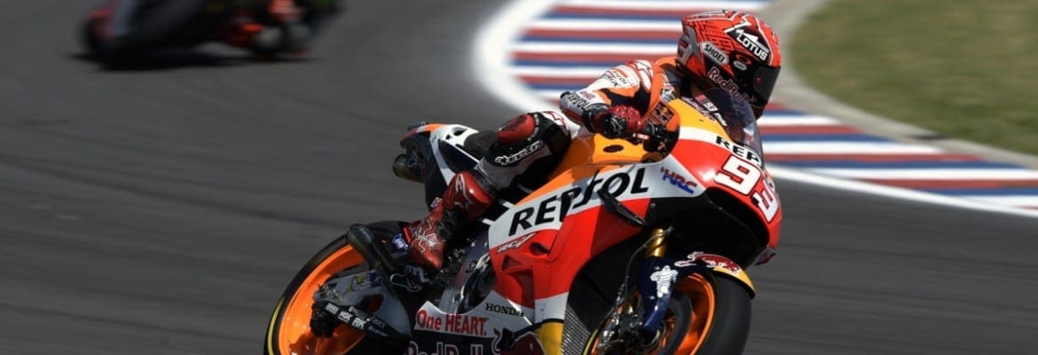 Marc Márquez comanda dobradinha da Honda no segundo treino na Argentina