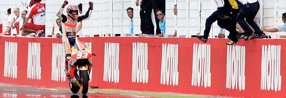 Marc Marquez vence a dramática etapa da Argentina