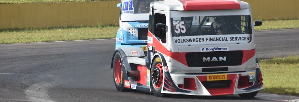 Líderes da Truck com restritor de potência em Curitiba