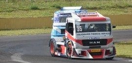 Líderes da Truck com restritor de potência em Curitiba