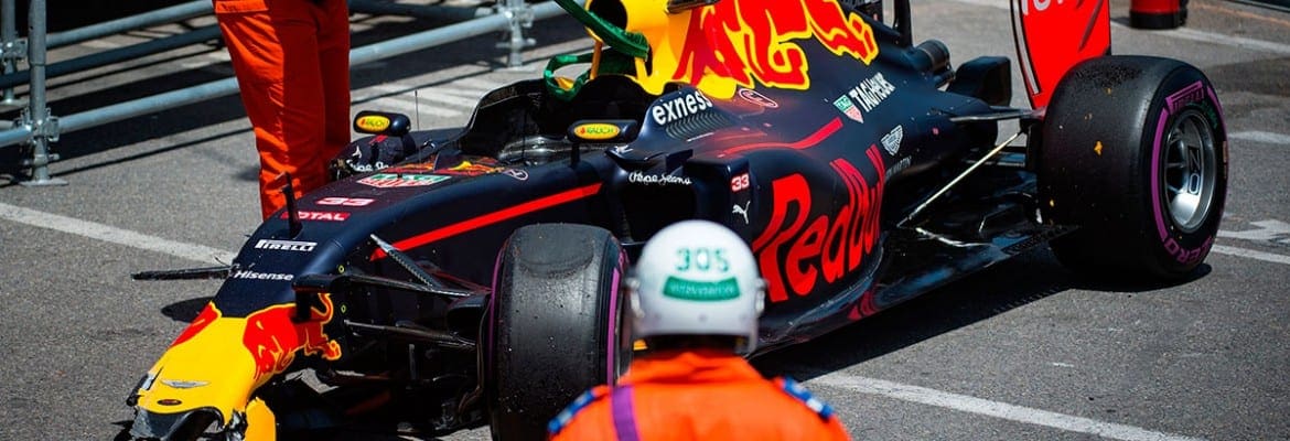 Max Verstappen largará dos boxes em Mônaco