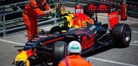 Max Verstappen largará dos boxes em Mônaco