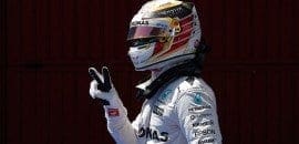 Hamilton aliviado com a conquista da pole na Espanha